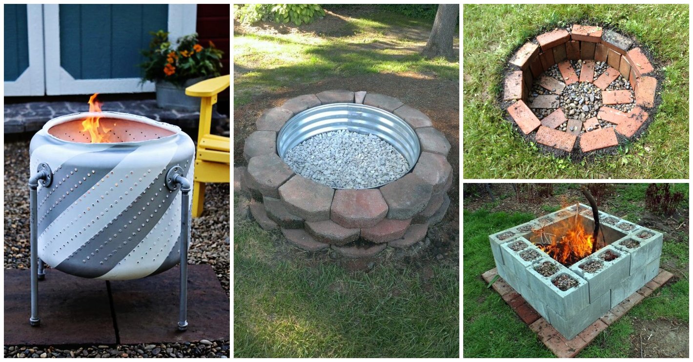 5 Creative DIY Fire Pit Ideas for Your 2021 Backyard Hangouts